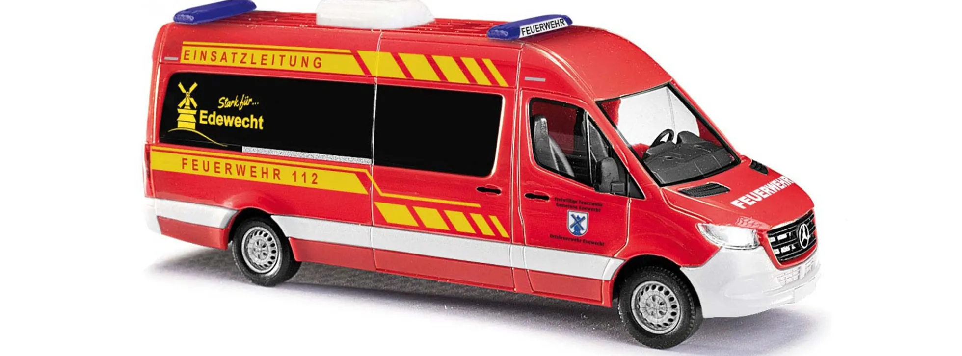 BUSCH 52617 MB Sprinter FW Edewecht | Baujahr 2018 | Blaulichtmodell 1:87