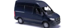 BUSCH 54001 MB Sprinter kurz Kastenwagen Blau | Modellauto 1:87