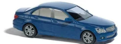 BUSCH 89139 Mercedes-Benz C-Klasse Limousine W204 blau Automodell 1:87