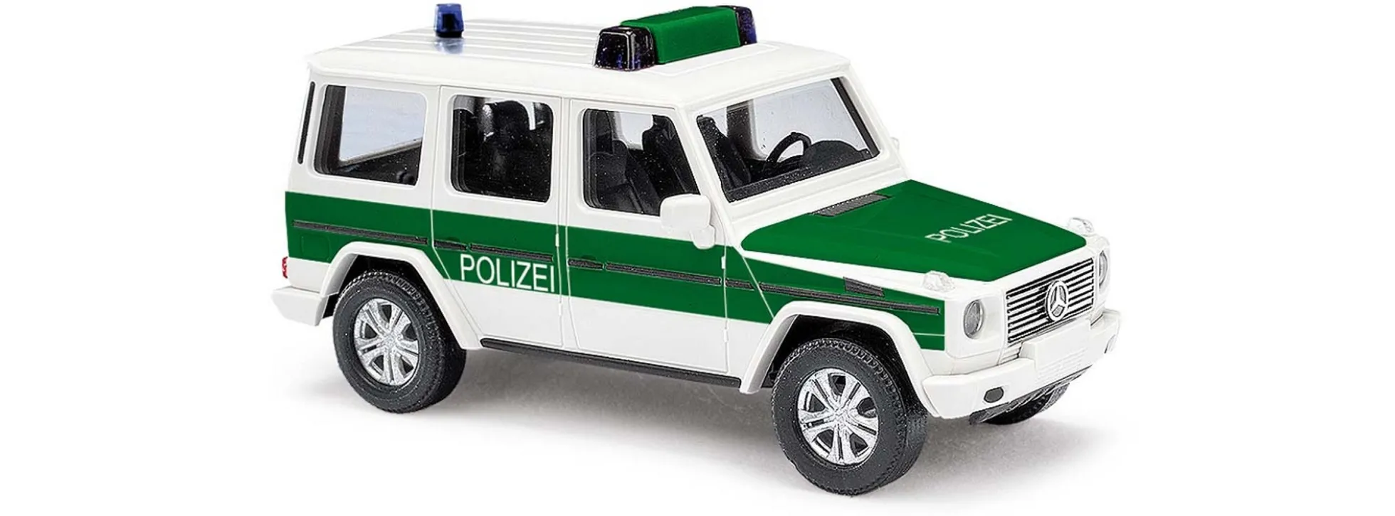 BUSCH 51416 Mercedes-Benz G-Klasse 1990 Bundesgrenzschutz Blaulichtmodell 1:87
