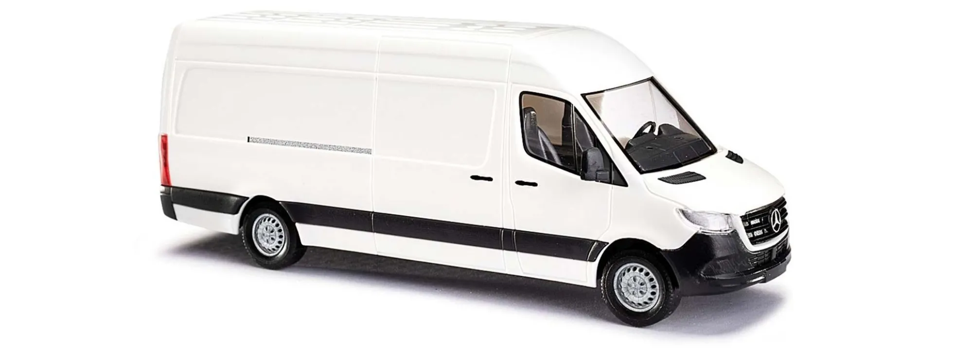 BUSCH 52600 Mercedes-Benz Sprinter lang 2018 weiss Automodell 1:87