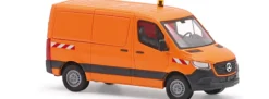 BUSCH 53407 Mercedes-Benz Sprinter Kasten kurz kommunal verkehrsorange Automodell 1:87