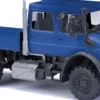 BUSCH 51082 Mercedes-Benz Unimog U 5023 Doppelkabine blau 2013 | LKW-Modell 1:87