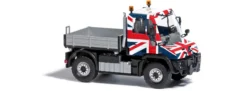 BUSCH 50928 Mercedes-Benz Unimog U430 Union Jack Automodell 1:87