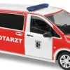BUSCH 51157 Mercedes-Benz Vito Bus Feuerwehr Datteln Blaulichtmodell 1:87