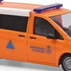 BUSCH 54800 Mercedes-Benz Vito Halbbus BRS THW Dänemark Blaulichtmodell 1:87