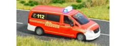 BUSCH 5594 Mercedes-Benz Vito mit Blinkelektronik Feuerwehr Blaulichtmodell 1:87