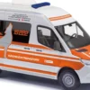 BUSCH 54055 Mercedes Sprinter kurz Malteser Wolfsburg | Blaulichtmodell 1:87