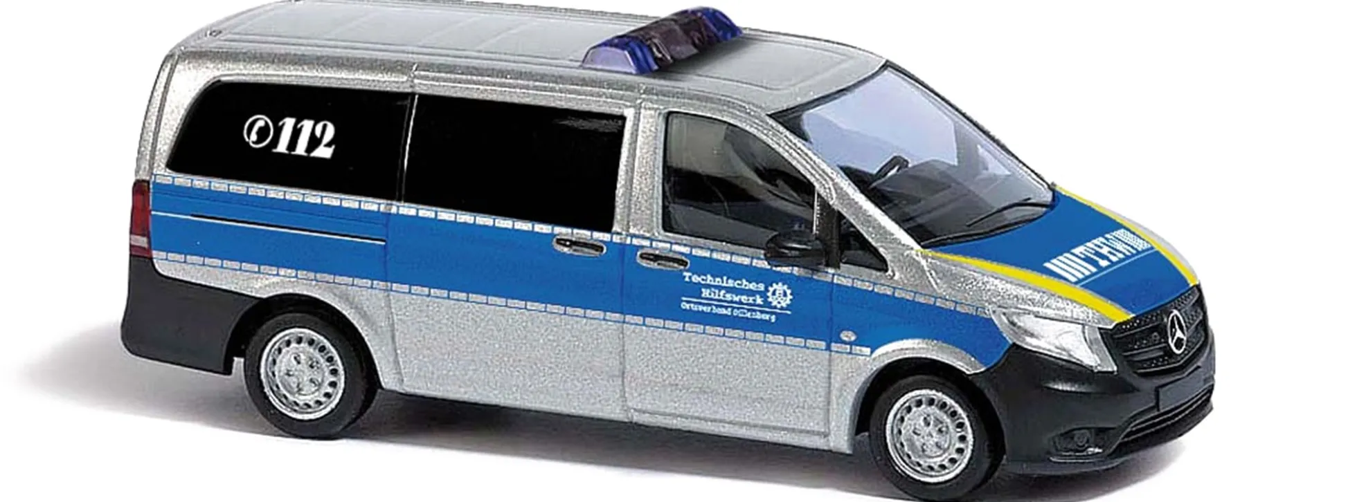 BUSCH 51147 Mercedes Vito THW | Blaulichtmodell 1:87
