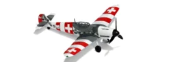 BUSCH 25008 Messerschmitt BF109 G6 'Schweiz' Flugzeugmodell 1:87