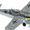 BUSCH 25022 Messerschmitt Bf 109 Schwarze Vier | Flugzeugmodell 1/87