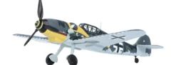 BUSCH 25001 Messerschmitt Bf109 Yellow 7 | Flugzeugmodell 1:87