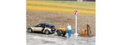 BUSCH 7683 Mini-Welt: Kein Trinkwasser | Miniaturszene Spur H0