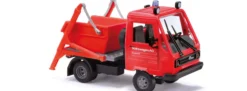 BUSCH 42234 Multicar M26 Containerabsetzer Feuerwehr Wolfsburg VW AG Blaulichtmodell 1:87