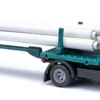 BUSCH 42236 Multicar M26 mit Nachläufer und Ladegut Betonmasten Automodell 1:87