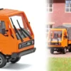 BUSCH 42254 Multicar M26 mit Schrankenzauntransportgestell 1991 kommunalorange Automodell 1:87