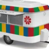 BUSCH 51762 Nagetusch Konsum Anhänger | Baujahr 1972 | Modellauto 1:87