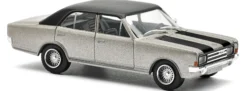 BUSCH 42019 Opel Rekord C Silber | Modellauto 1:87