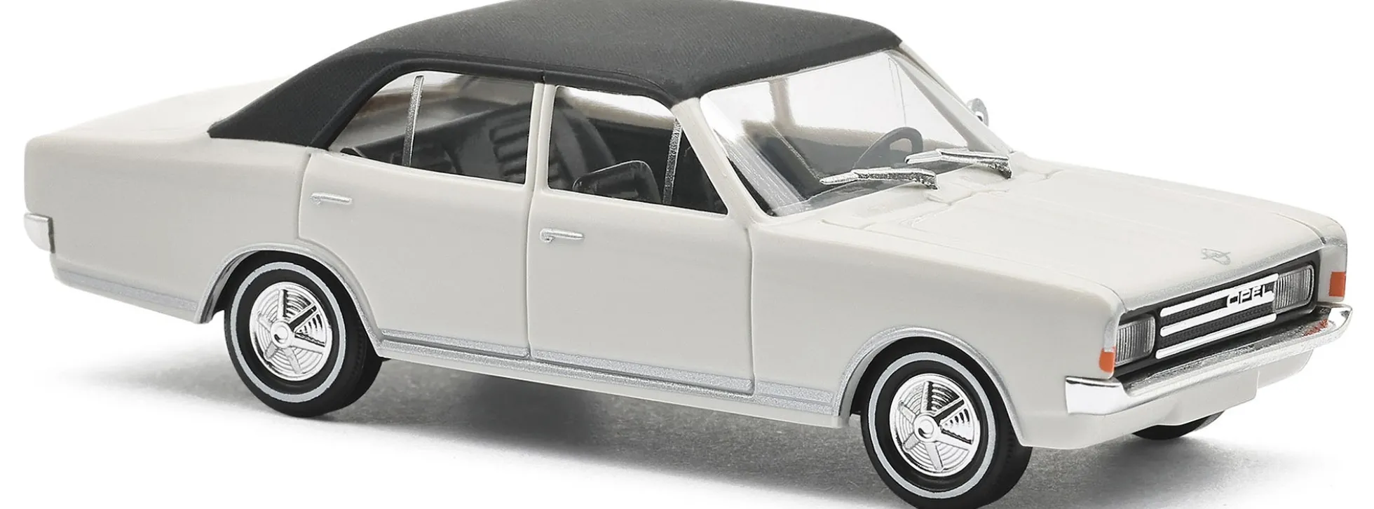 BUSCH 42020 Opel Rekord C weiß | Modellauto 1:87