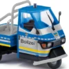 BUSCH 48492 Piaggio Ape50 Bolizei Automodell 1:87