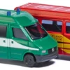 BUSCH 8309 Polizei und Feuerwehr MB Sprinter | Blaulichtmodelle 1:160