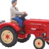 BUSCH 50013 Porsche Junior K mit Bäuerin | Landwirtschaftsmodell 1:87