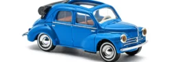 BUSCH 46571 Renault 4 CV Cabriolimousine blau | Modellauto 1:87