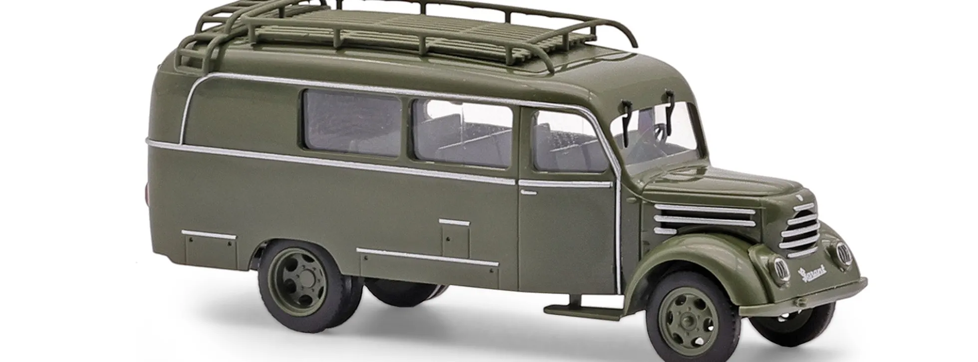 BUSCH 51855 Robur Garant K30 Kombiwagen NVA Militärmodell 1:87