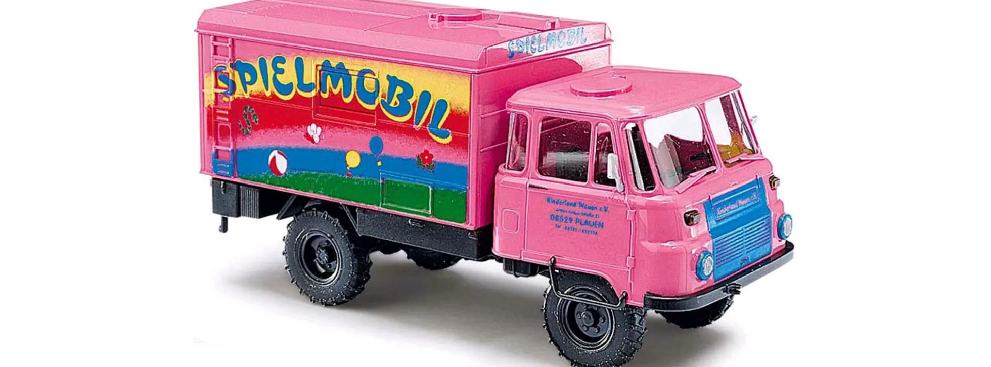 BUSCH 50223 Robur LO 2002 A Spielmobil LKW-Modell 1:87