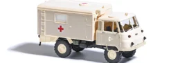 BUSCH 50249 Robur LO 2002 Koffer Sankra | Blaulichtmodell 1:87