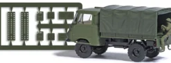 BUSCH 1935 Robur mit NVA-Soldat | Militär Bausatz 1:87