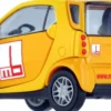 BUSCH 48900-182 Smart Fortwo Max Bögl | Modellauto 1:87