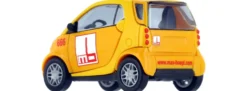 BUSCH 48900-182 Smart Fortwo Max Bögl | Modellauto 1:87