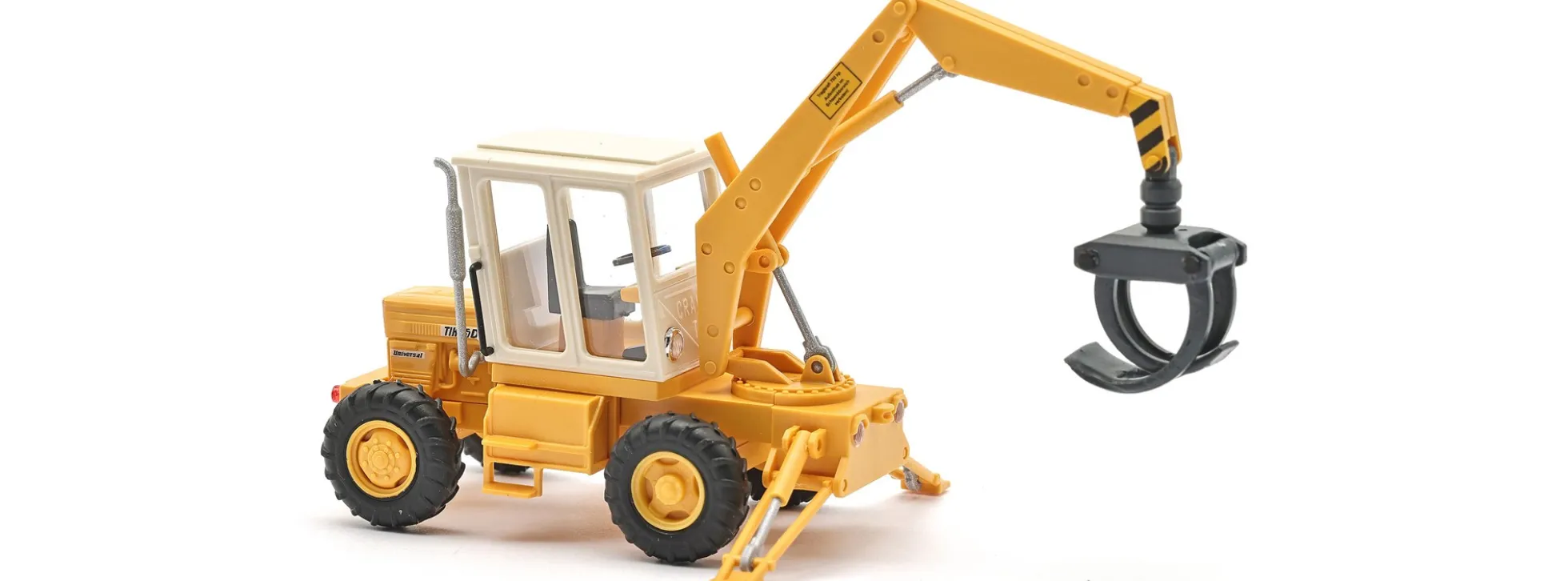 BUSCH 54407 TIH 445 Schlepper mit Holzgreifer | Landwirtschaftsmodell 1:87