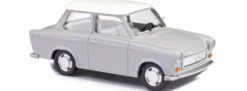 BUSCH 53109 Trabant Limousine de Luxe, grau | Modellauto 1:87