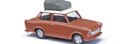 BUSCH 53111 Trabant P601 Limousine mit Dachgepäckträger Automodell 1:87