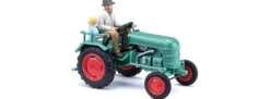 BUSCH 40072 Traktor Kramer KL 11 mit Bauer und Kind | Traktormodell 1:87