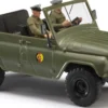 BUSCH 52113 UAZ 469 NVA mit Fahrer | Militärmodell 1:87