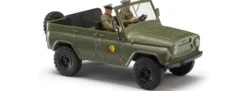 BUSCH 52113 UAZ 469 NVA mit Fahrer | Militärmodell 1:87