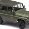 BUSCH 52112 UAZ 469 NVA mit Nachtsicht SW | Militärmodell 1:87