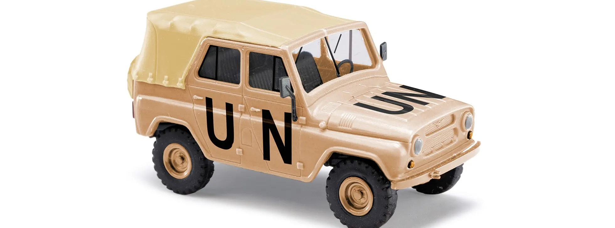 BUSCH 52123 UAZ 469 UN 1972 | Militärmodell 1:87