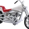 BUSCH 40154 US-Motorrad - weiß | Motorradmodell 1:87