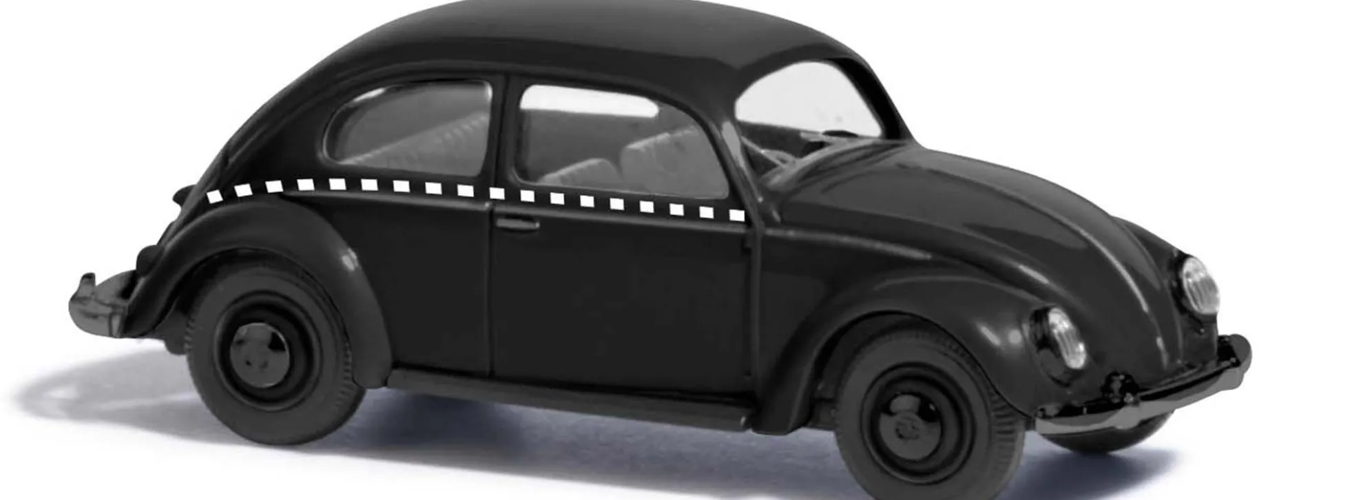 BUSCH 52914 VW Käfer mit Brezelfenster Taxi 1952 Automodell 1:87
