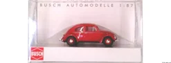 BUSCH 52901 VW Käfer mit Brezelfenster rot | Modellauto 1:87
