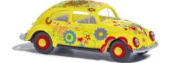 BUSCH 52963 VW Käfer mit Brezelfenster Hippie Kiste | Auto-Modell 1:87