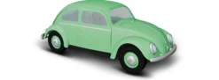 BUSCH 52900 VW Käfer mit Brezelfenster grün Automodell 1:87