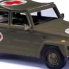 BUSCH 52729 VW 181 Kurierwagen Bundeswehr Rotes Kreuz Militärmodell 1:87