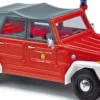 BUSCH 52724 VW 181 Kurierwagen Feuerwehr | Blaulichtmodell 1:87