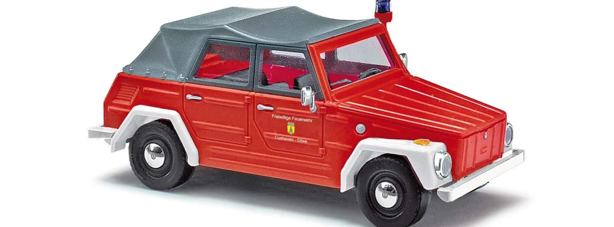 BUSCH 52724 VW 181 Kurierwagen Feuerwehr | Blaulichtmodell 1:87