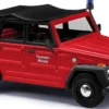 BUSCH 52711 VW 181 Kurierwagen Feuewehr Münster Blaulichtmodell 1:87